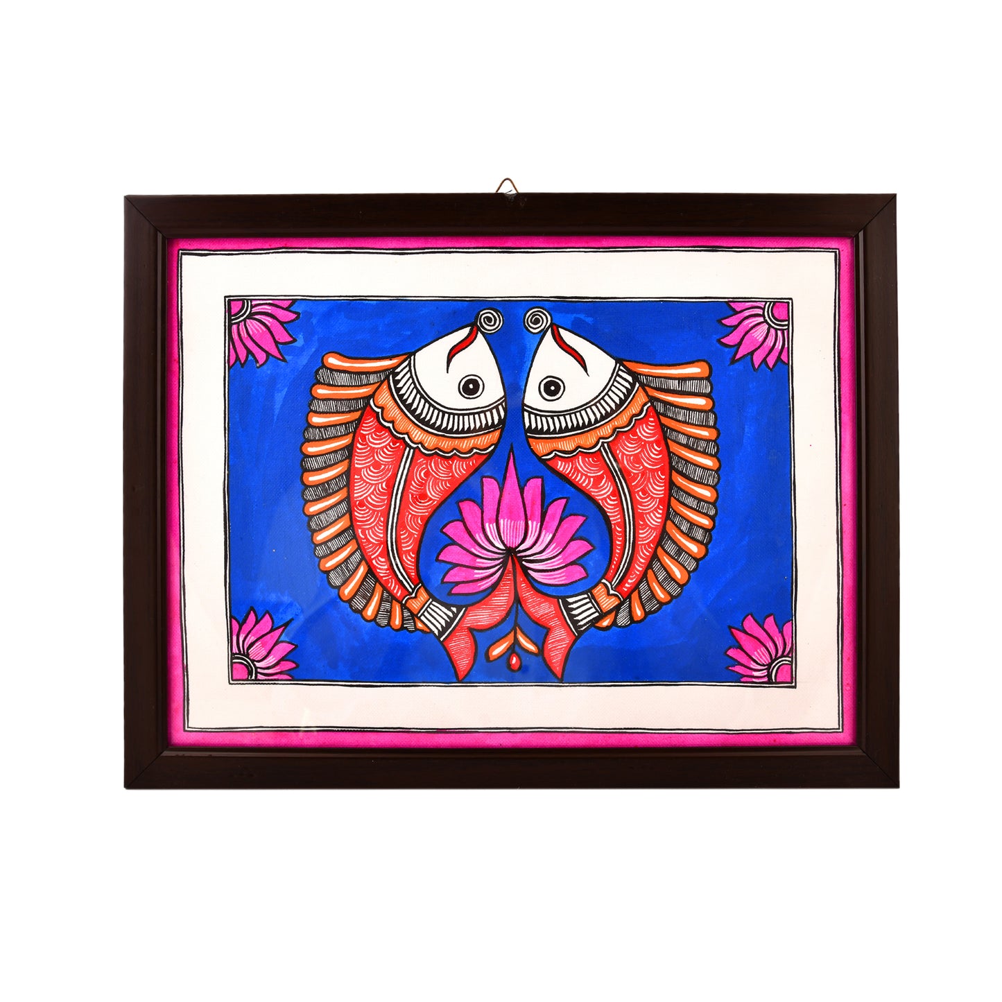 Hand made Madhubani Painting with Frame