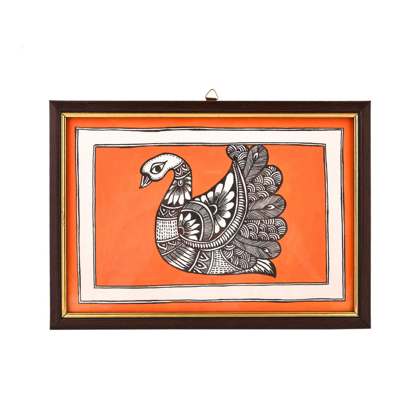 Hand made Madhubani Painting with Frame