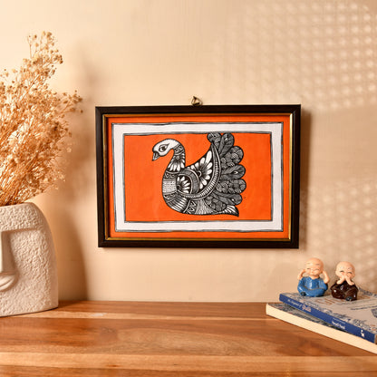 Hand made Madhubani Painting with Frame