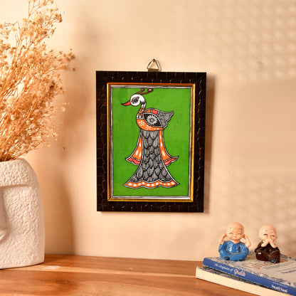 Handmade Madhubani Peacok painting