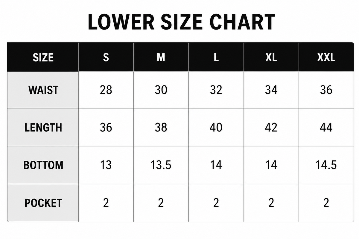 Size Guide